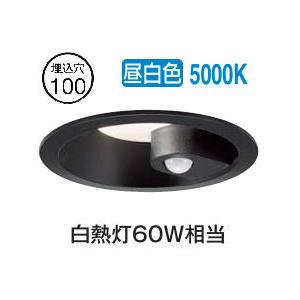 大光電機 人感センサ付ダウンライト 軒下使用可 DDL5394WB 工事必要