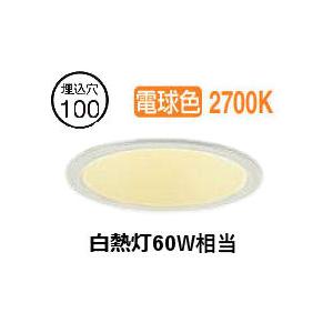 大光電機 屋内・屋外兼用グレアレスダウン DDL-6295YW φ100 白熱灯60W