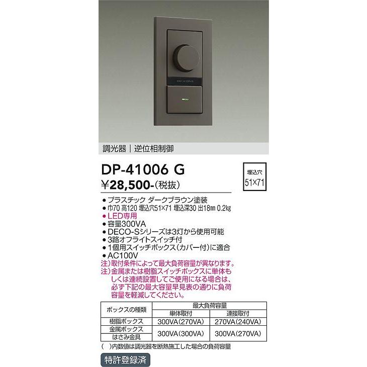 大光電機LED用逆位相調光器 3個セット 未使用品 【公式ショッピング 