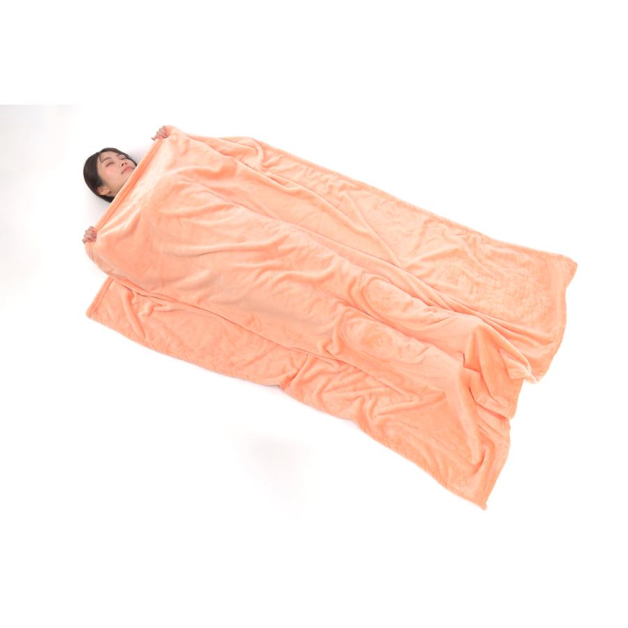 防災ダイレクト 非常用圧縮毛布 薄さ2.5cmに圧縮したフリース毛布 非常