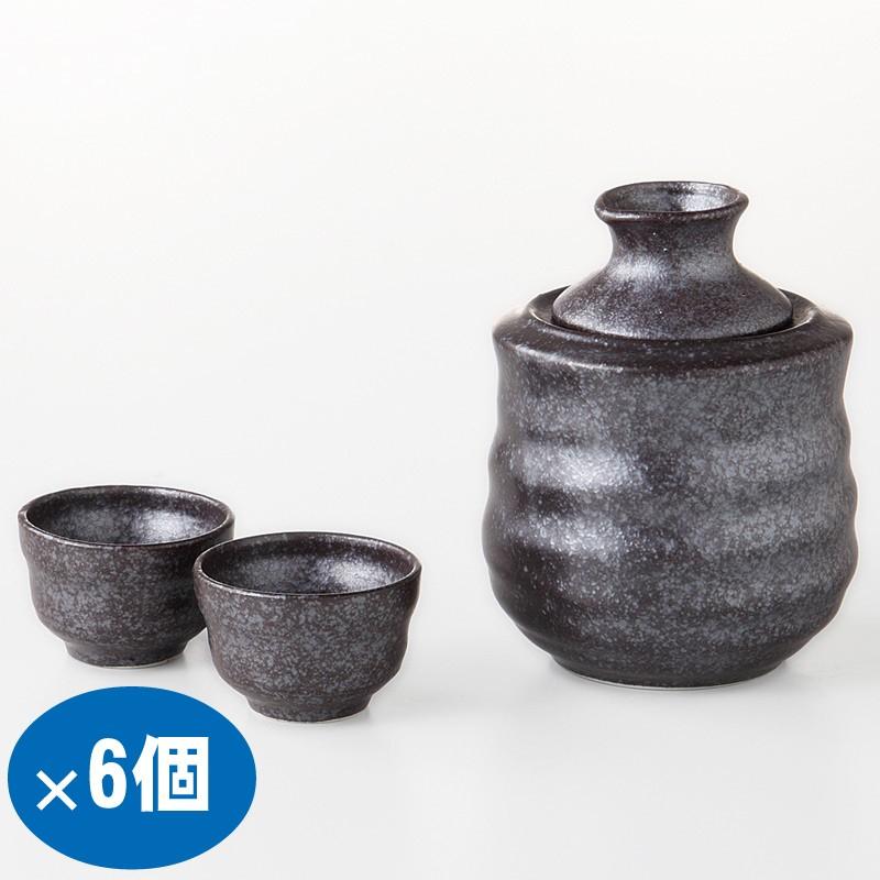 Rakuten 6個セット 酒器 日本酒 酒燗器セット 小 黒結晶 3151 53 41 絶対一番安い Drjuice2u Com