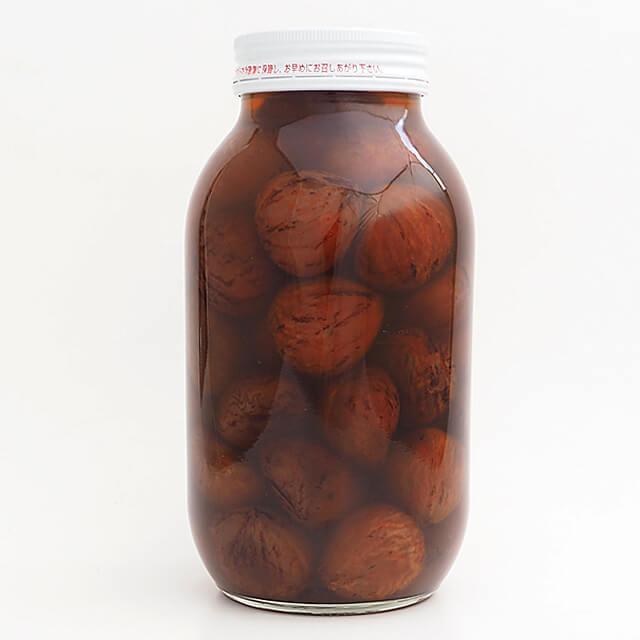 小倉缶詰 渋皮付栗甘露煮M3 1100g : プロフーズYahoo!店 - 通販