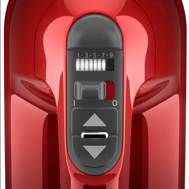 キッチンエイド 9段階変速ハンドミキサー（キャンディアップル