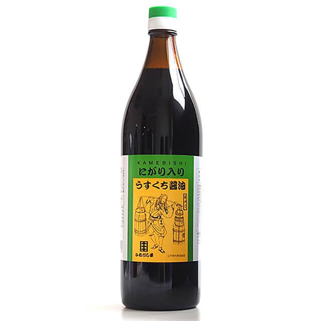 かめびし 本醸造しょうゆ（うすくち） 900ml : プロフーズYahoo!店