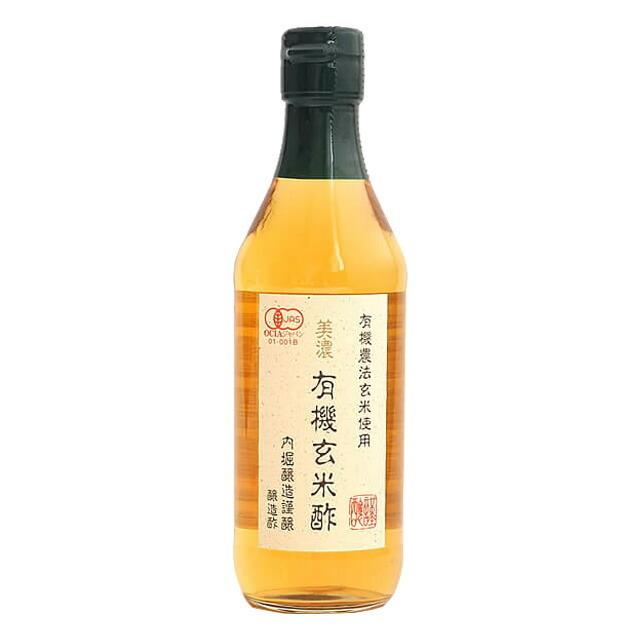 内堀醸造 美濃 有機玄米酢 360ml｜pro-foods