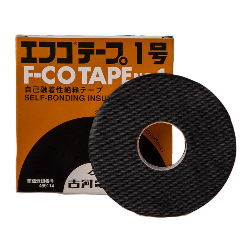 古河 エフコテープNo.1 1.0㎜×20㎜×5M 100巻【市川行徳店】【店頭取引限定】【未使用】管理番号：IT9BNW65I9PG 古河電工 自己癒着 絶縁テープ F-COTAPE NO.1 エフコテープ1号 (両面
