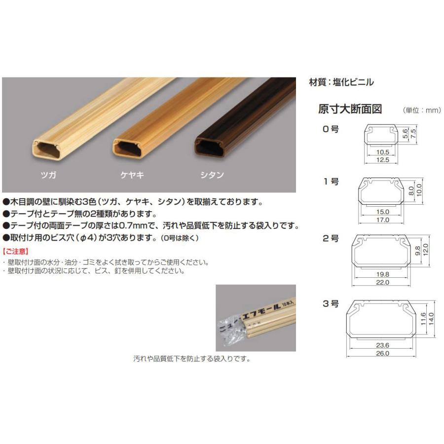 マサル工業 法人様限定 ニュー・エフモール2号1m 50個セット SFM256