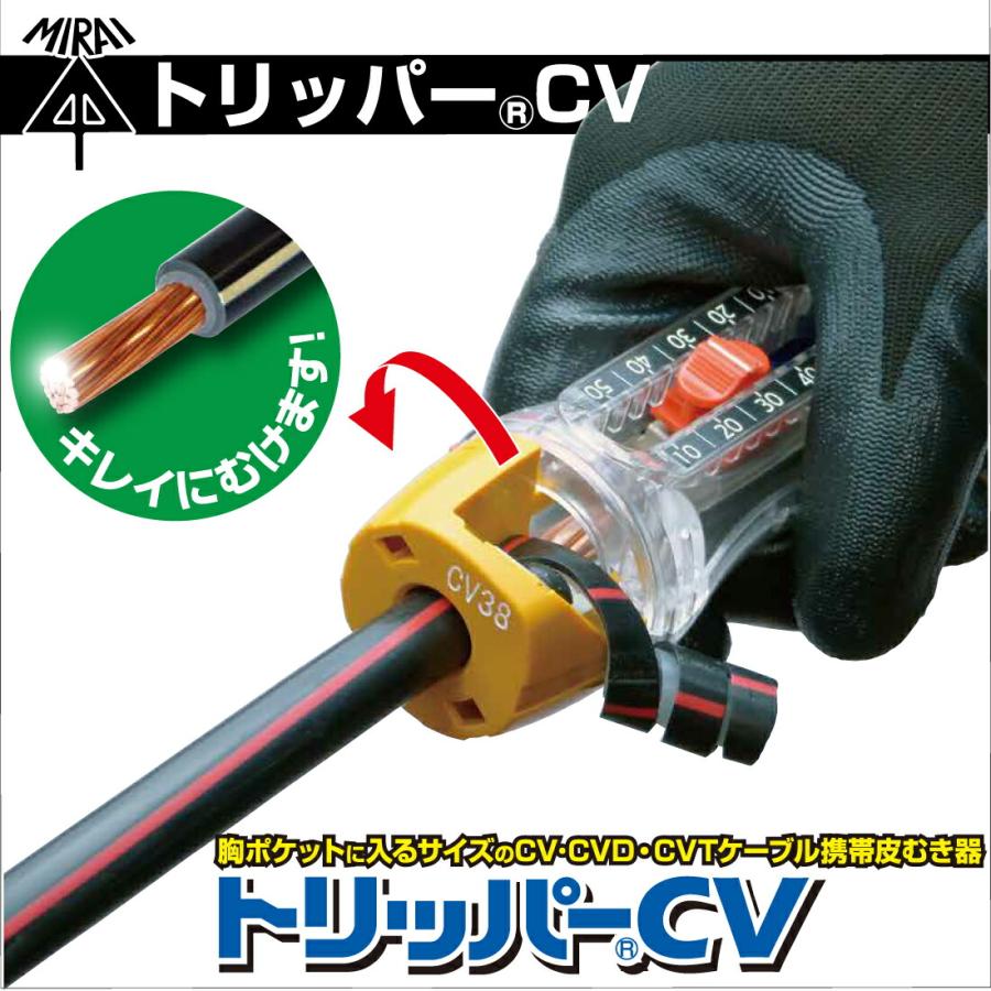 未来工業 TOR-CV1S トリッパーCV 14mm2・22mm2 CV・CVD・CVT 未来工業 TOR-CV1S トリッパーCV 14mm2・22mm2 CV・CVD・CVT