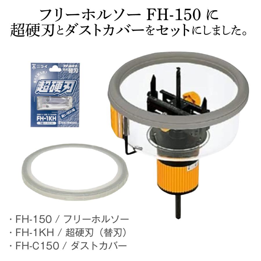 未来工業 FH-150 / フリーホルソー FH-1KH 超硬刃(替刃) FH 未来工業 FH-150 / フリーホルソー FH-1KH 超硬刃(替刃) FH