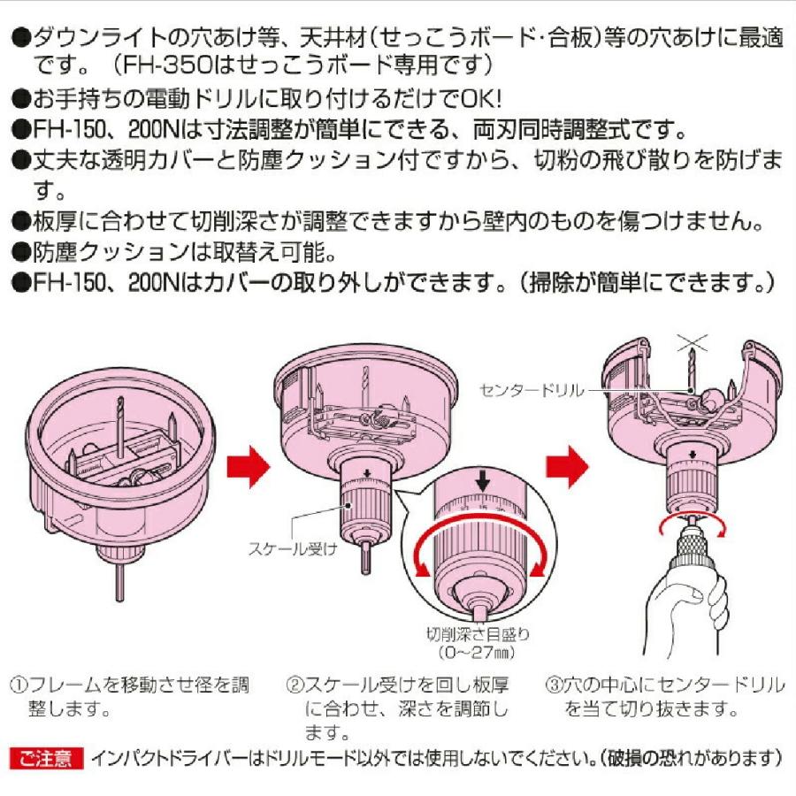 未来工業 FH-150 / フリーホルソー FH-1KH 超硬刃(替刃) FH 未来工業 FH-150 / フリーホルソー FH-1KH 超硬刃(替刃) FH