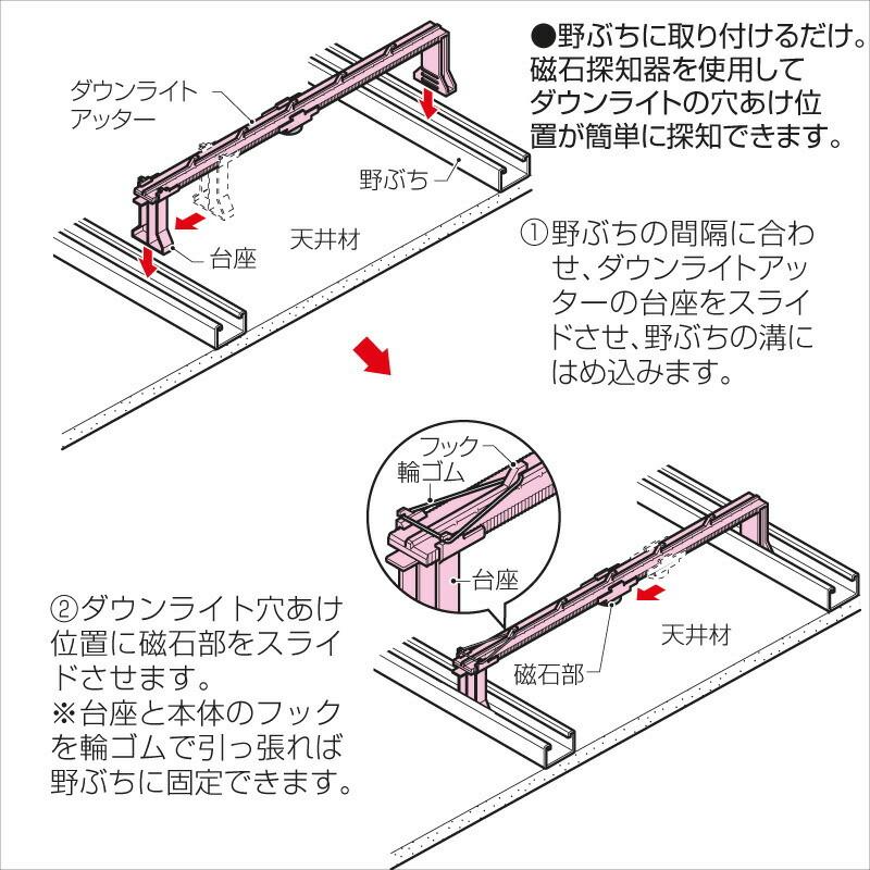 未来工業 ダウンライトアッター NBS-DL ダウンライト 穴あけ 探知