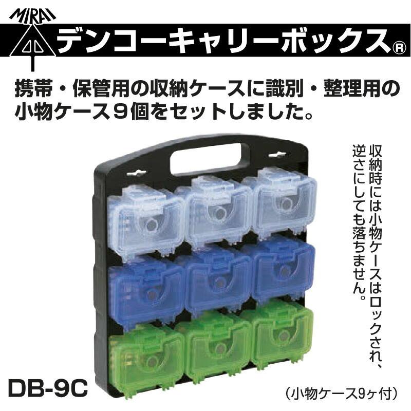 未来工業 デンコーキャリーボックス DB-9C 収納 ケース 工具 工具箱