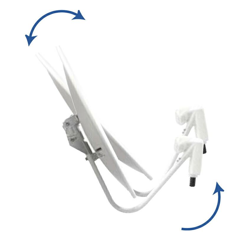 マスプロ（MASPRO） 4K8K対応 BS・110度CS デジタルアンテナ BC45RL