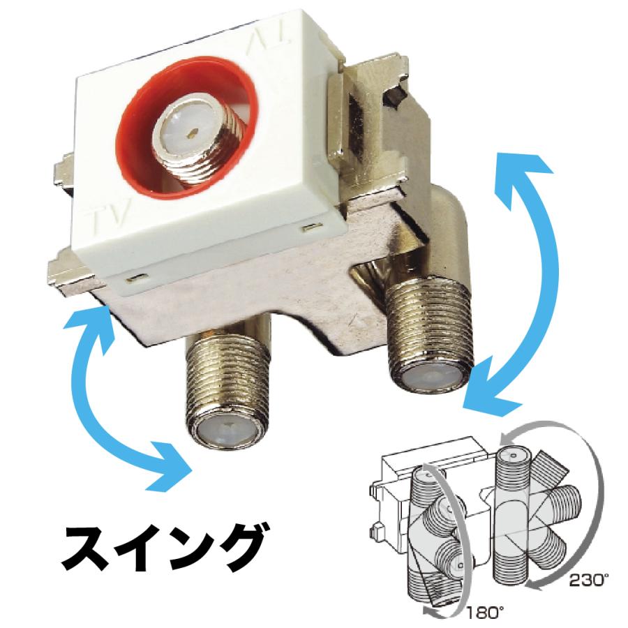 マスプロ マスプロ電工/MASPRO 直列ユニット 電源挿入型中継用 マスプロ マスプロ電工/MASPRO 直列ユニット 電源挿入型中継用