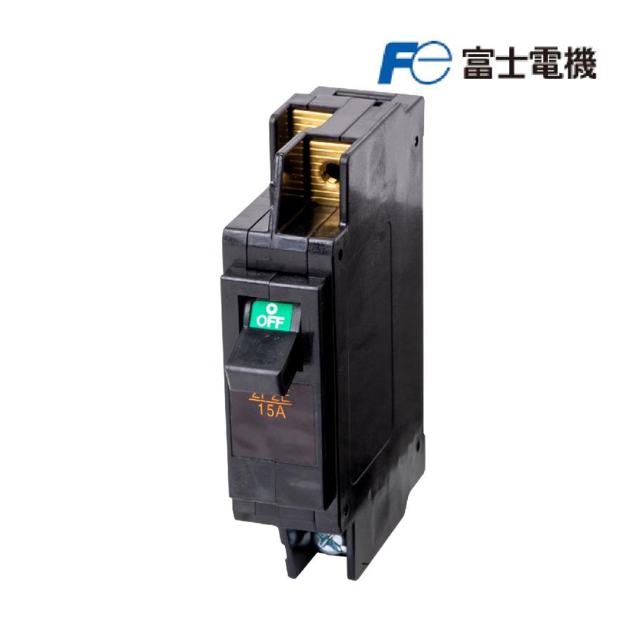 在庫有 (在庫限り) F52C/15 富士電機機器制御 分電盤用コンパクトツイン 標準形(電源・負荷側ねじ端子) 15A 富士オートブレーカ ...