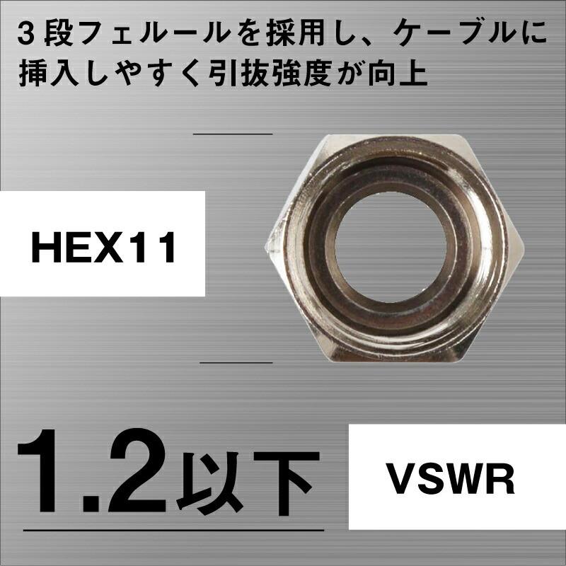F型接栓 100個入り 同軸ケーブル用5C用 リングコネクタセット SSN-C5