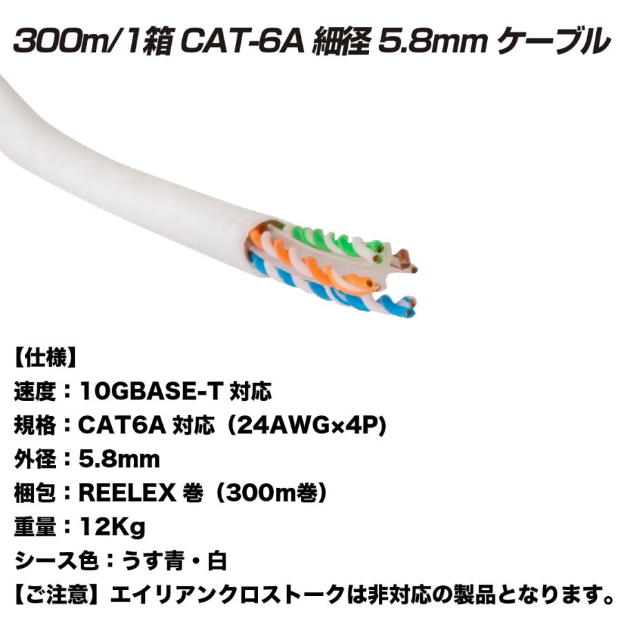 LANケーブル cat6A UTP ケーブル 15ft CAT6a Ethernet Cable - 10 Gigabit Shielded Snagless RJ45 100W