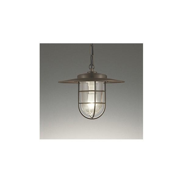 (代引不可)オーデリック OP252413LD LED軒下用ペンダントライト(電球色) (B)