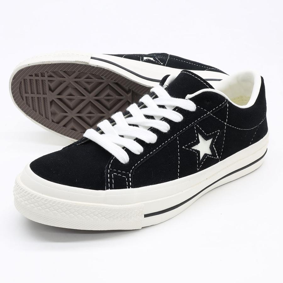CONVERSE（コンバース） ワンスター スエード ブラック 天然皮革 本革 