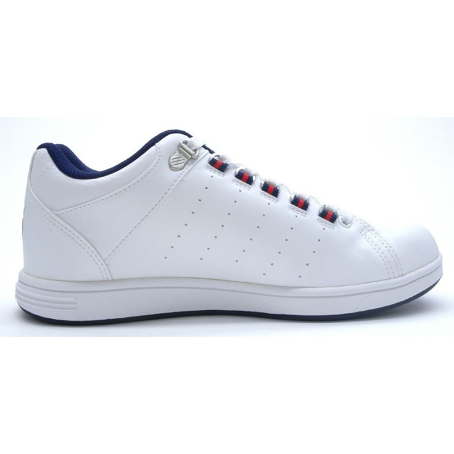 K-SWISS（ケースイス） KS-100 ホワイト/ネイビー/レッド ローカット