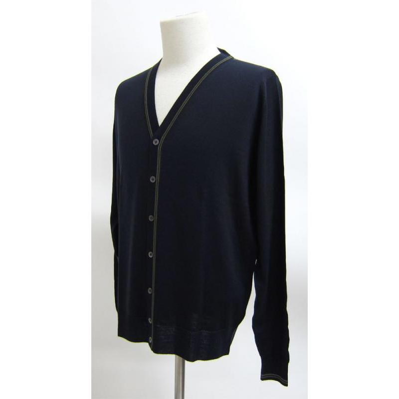 カーディガン/JOHN SMEDLEYジョンスメドレー/JOURNAL MENS TIPPED