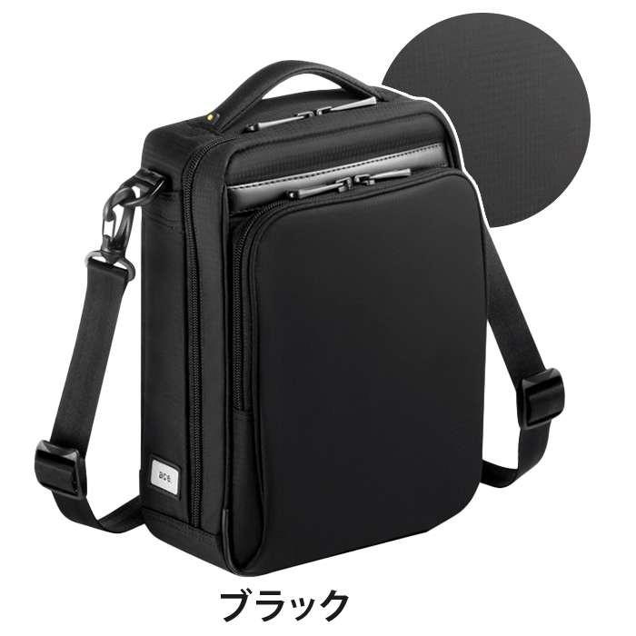 未使用級✨️エースジーン　ビジネスバッグ　ショルダー　3way　ブラック　拡張 ace. GENE LABEL ショルダーバッグ ace.GENE エース ジーン ビジネス