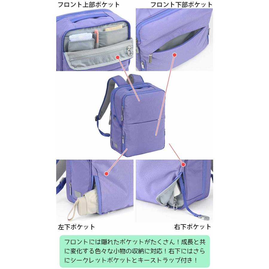 ace. GENE LABEL キッズリュック エースジーン ガジェタブルU ace.GENE