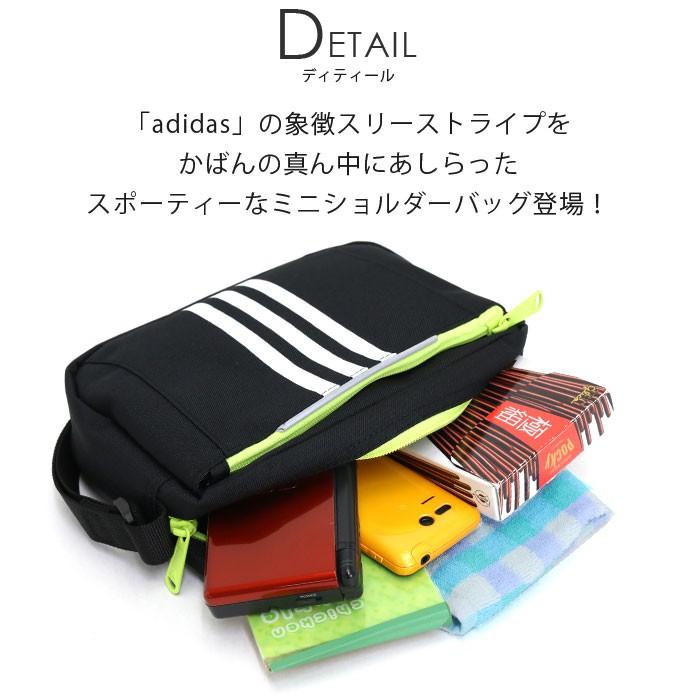 ショルダーバッグ adidas アディダス ミニショルダー 斜めがけ ショルダー 横型 メンズ レディース ブランド 旅行 サブバッグ フェス｜pro-shop｜08