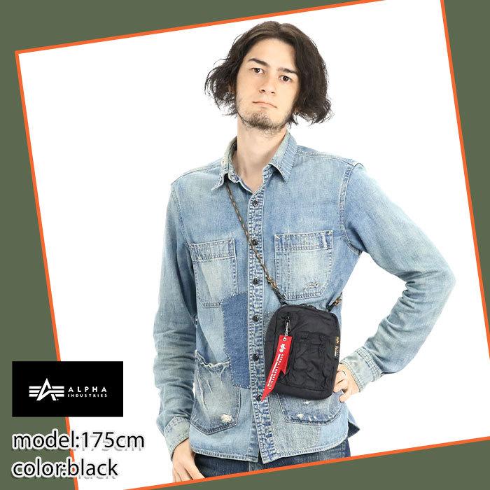 Alpha Industries 【20%OFFクーポン】 ショルダーバッグ メンズ Alpha Industries 【20%OFFクーポン】 ショルダーバッグ メンズ