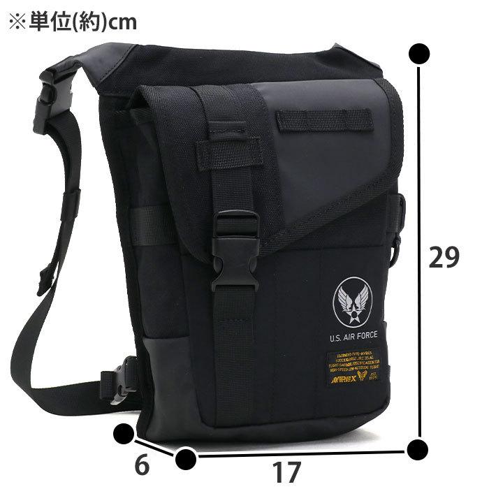 AVIREX（アヴィレックス） レッグバッグ AVIREX 2WAY ショルダーバッグ