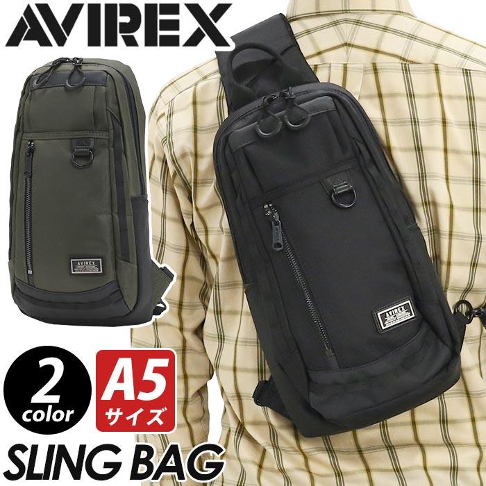 AVIREX（アヴィレックス） ボディバッグ メンズ レディース 男女兼用