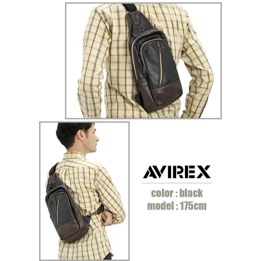 avirex ボディーバック‼️‼️ AVIREX（アヴィレックス） アビレックス ボディバッグ ワンショルダー