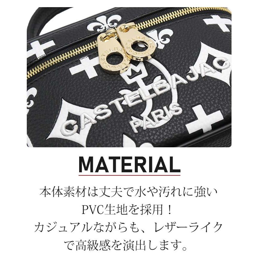 CASTELBAJAC（カステルバジャック） バニティバッグ バニティケース
