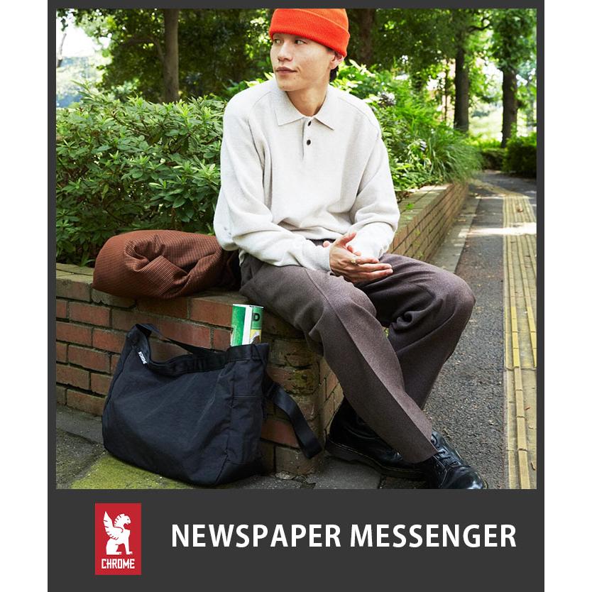 ≪SALE 10％OFF≫ ショルダーバッグ CHROME INDUSTRIES クロームインダストリーズ ニュースペーパーメッセンジャー メンズ レディース B4 JP197_9