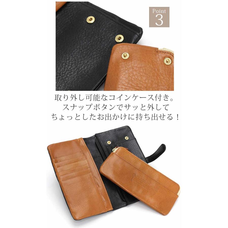 CLEDRAN（クレドラン） 財布 日本製 正規販売店 長財布 セミ長財布 二