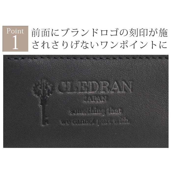 CLEDRAN（クレドラン） キーケース キーリング ナスカン 日本製 正規