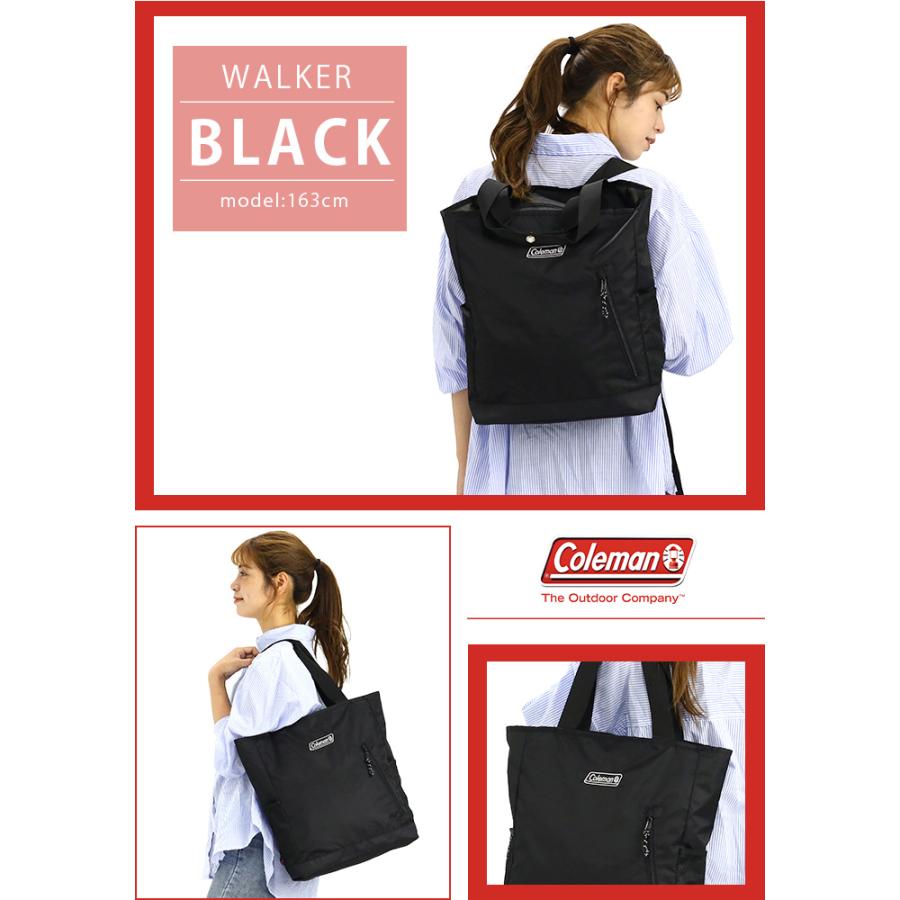 リュックサック トートバッグ Coleman コールマン 2WAY トートリュック 軽量 ウォーカー WALKER メンズ レディース 男女兼用 B4 A4 バックパック デイパック｜pro-shop｜11