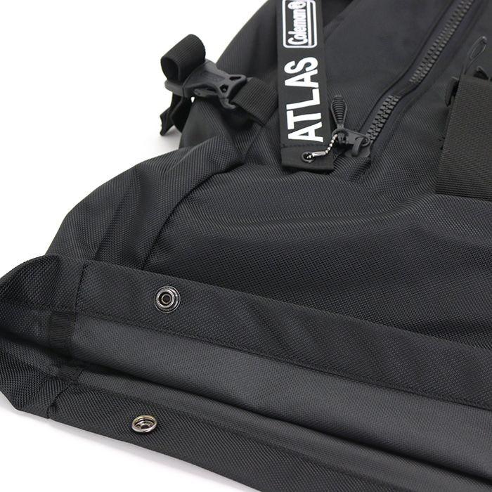 【正規品】APC ロールトップリュック グリーン 男女兼用 Coleman（コールマン） リュック 大容量 ATLAS アトラス ロールトップ