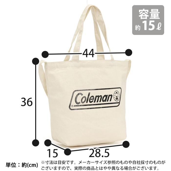 トートバッグ Coleman コールマン 2WAY ロゴ ショルダー トート バッグ 正規品 メンズ レディース LOGO TOTE :coleman -084:バッグとスーツケースのビアッジョ - 通販 - Yahoo!ショッピング