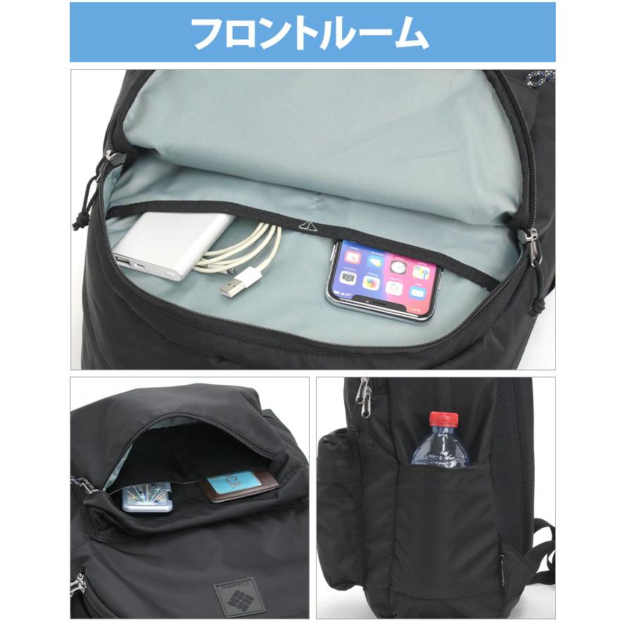 Colombia ベージュリュック ターコイズストラップ付き Colombia ベージュリュック ターコイズストラップ付き Colombia