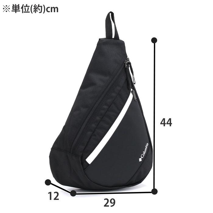 ⭐︎新品⭐︎  ブラック ボディバッグ ショルダーバック Columbia（コロンビア） ≪SALE≫ ボディバッグ ワンショルダー