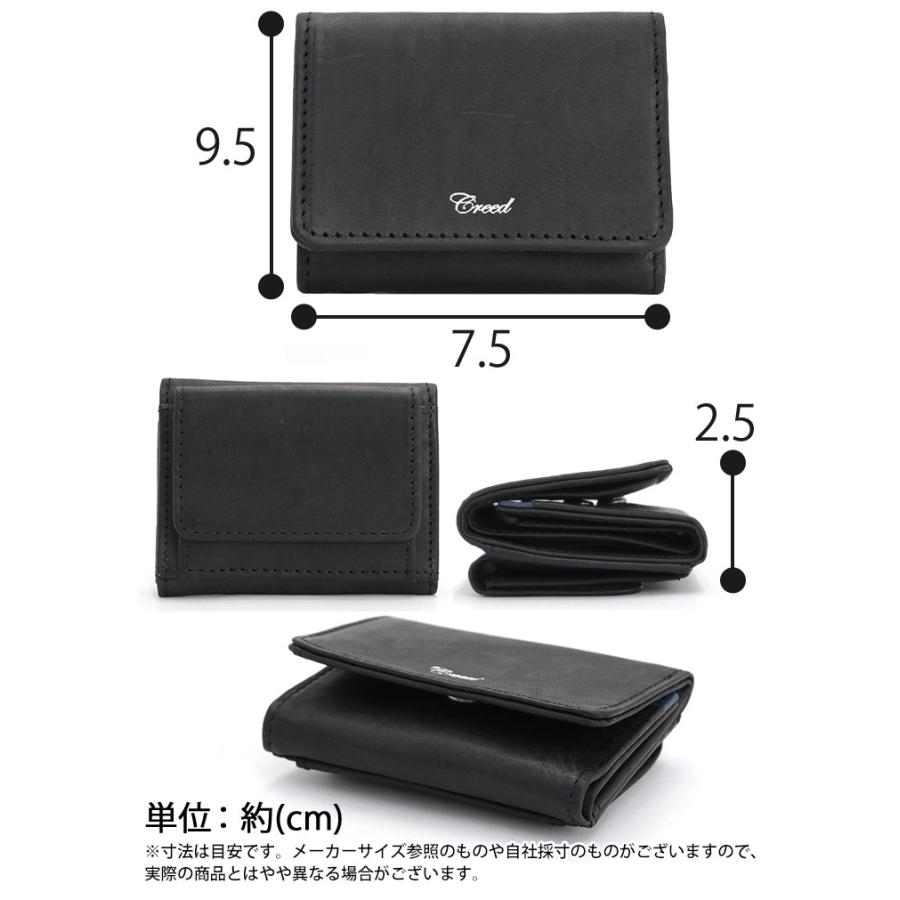 Creed(ファッション) 財布 クリード Creed メンズ RUB ラブ 三つ折り