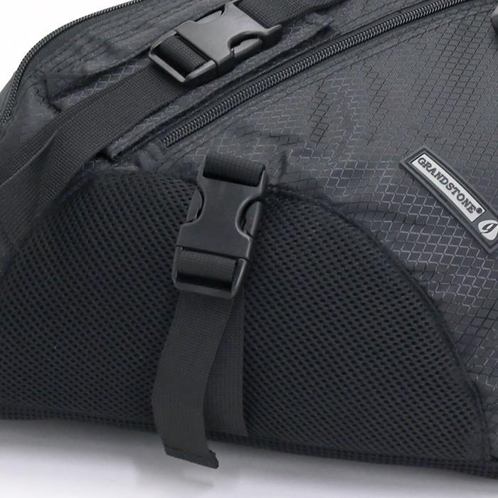 新品 STONE STONE  ボディバッグ ブラック STONE ISLAND（ストーン アイランド） ボディバッグ K2S159200020