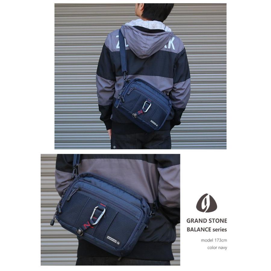 Stone  ブラックナイロンショルダーバッグ 新品、未使用 mont-bell モンベル バック メンズ レディース ショルダーバッグ