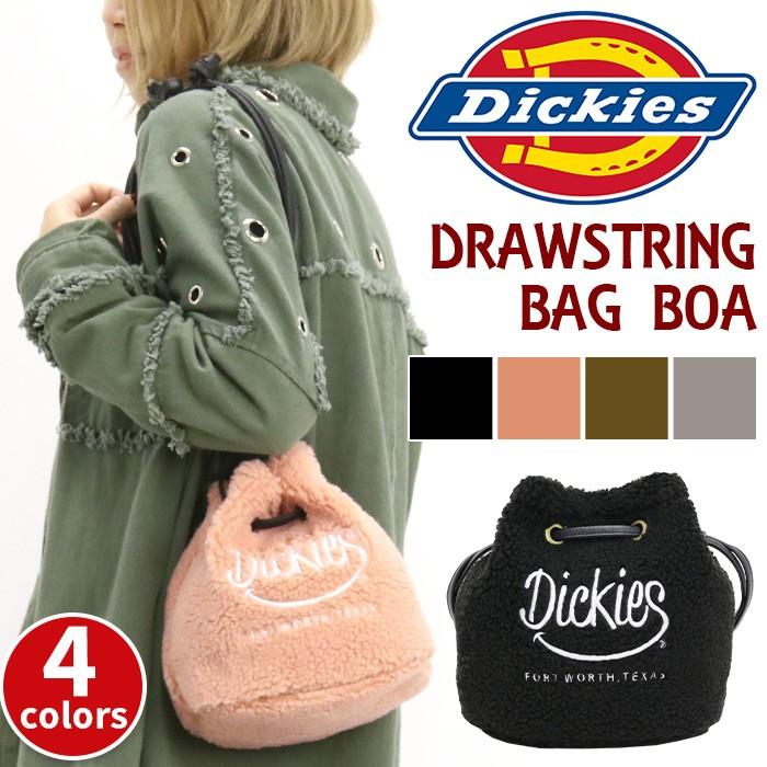 ショルダーバッグ Dickies ディッキーズ 巾着 レディース ユニセックス DK EMB DRAWSTRING BAG ブランド メンズ｜pro-shop