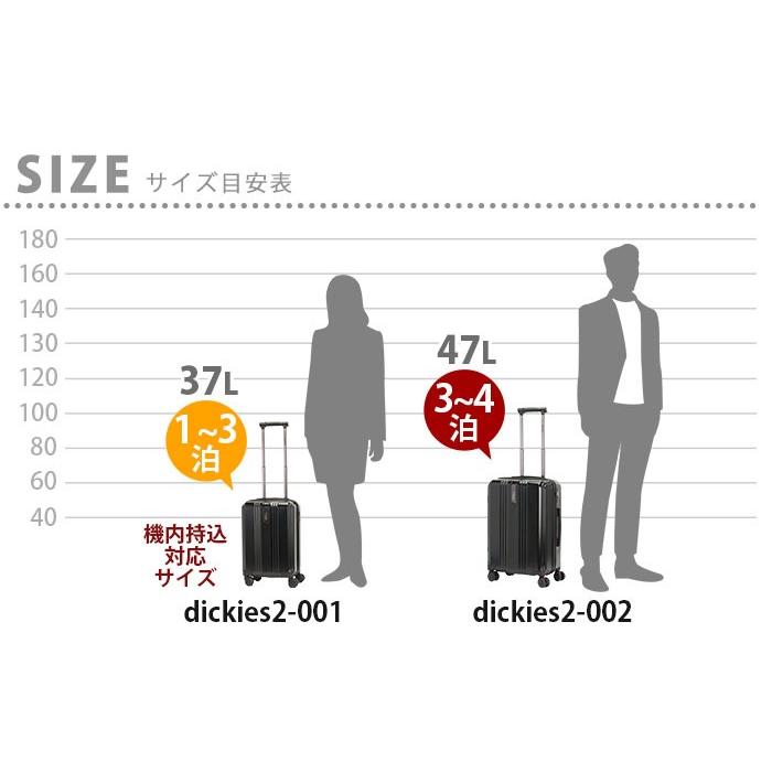 Dickies（ディッキーズ） スーツケース 47L Dickies キャリーバッグ