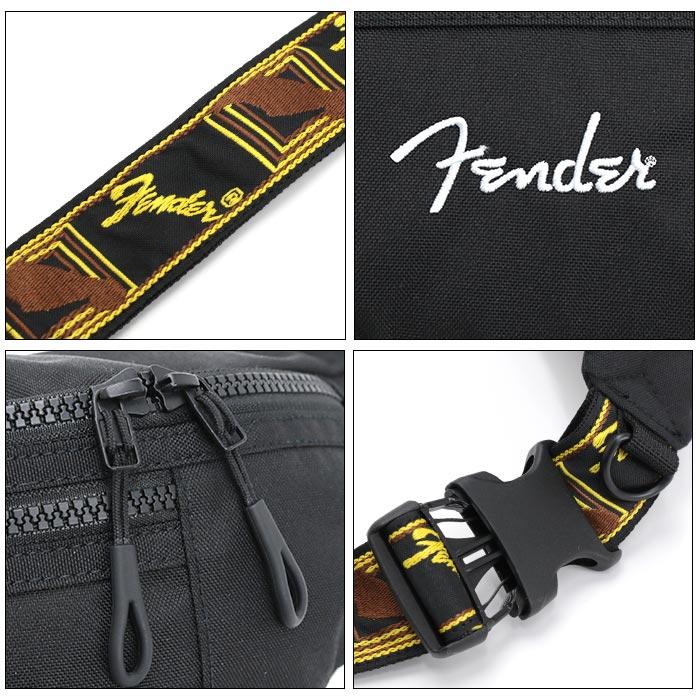 Fender（フェンダー） ボディバッグ ウエストポーチ ギター ウエスト
