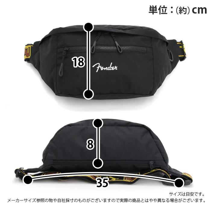 Fender（フェンダー） ボディバッグ ウエストポーチメンズバッグ