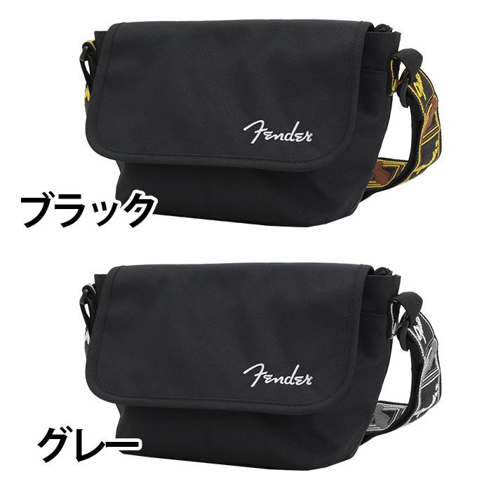 Fender（フェンダー） ショルダーバッグ ギター メンズ フラップ S