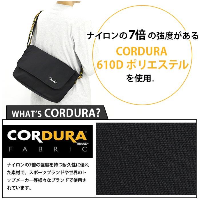 Fender（フェンダー） ショルダーバッグ ギター メンズ フラップ L